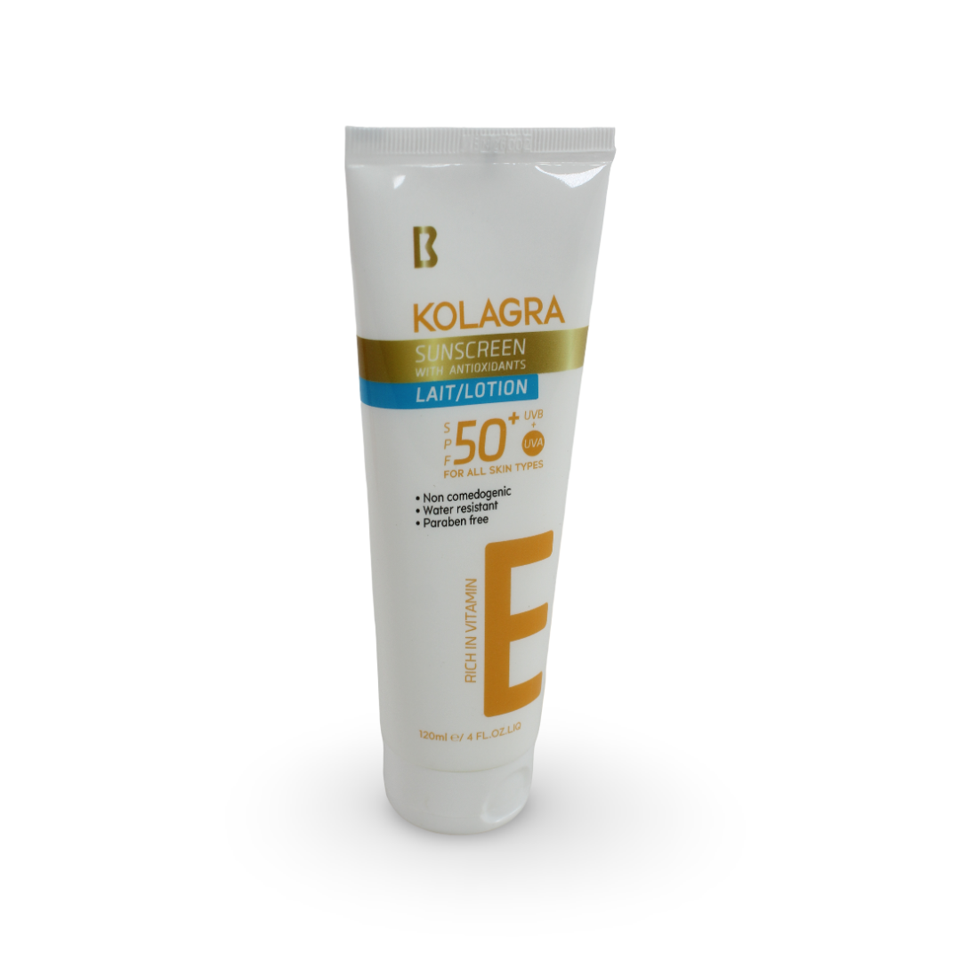 Kolagra Sunscreen Lotion SPF 50+ – 120ml