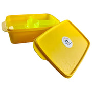 Banana Divided Lunch Box – 1 L (Yellow)