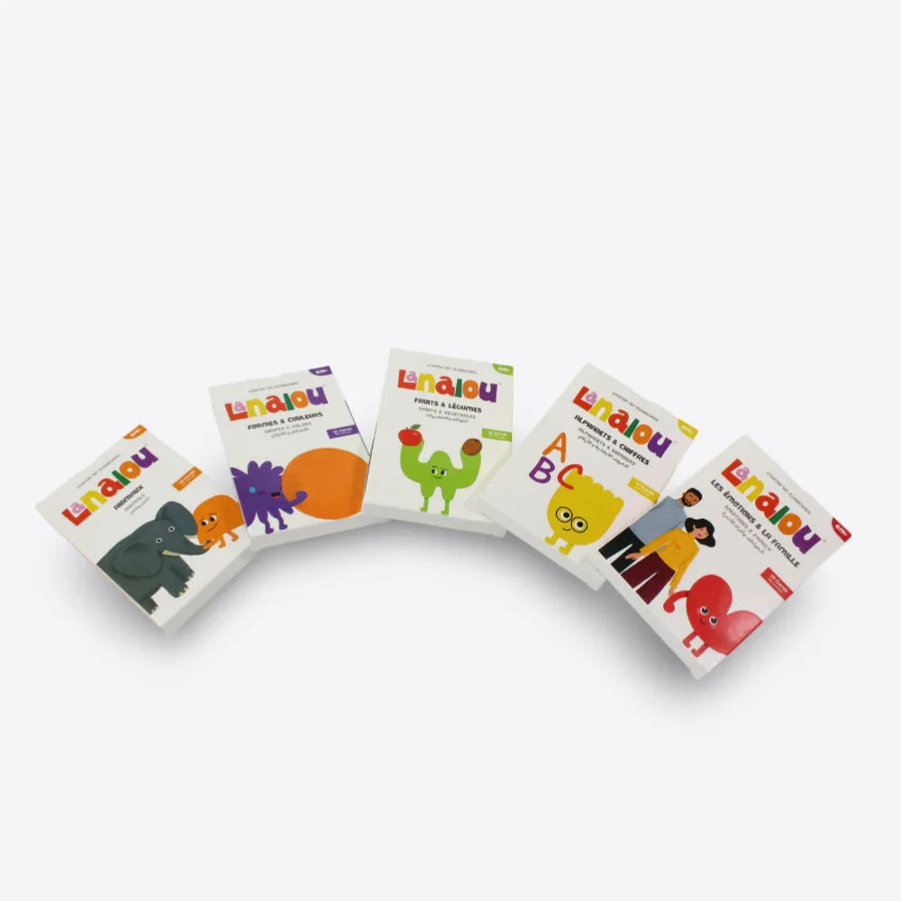 Lanalou French Starter Set Flashcards - Assortments