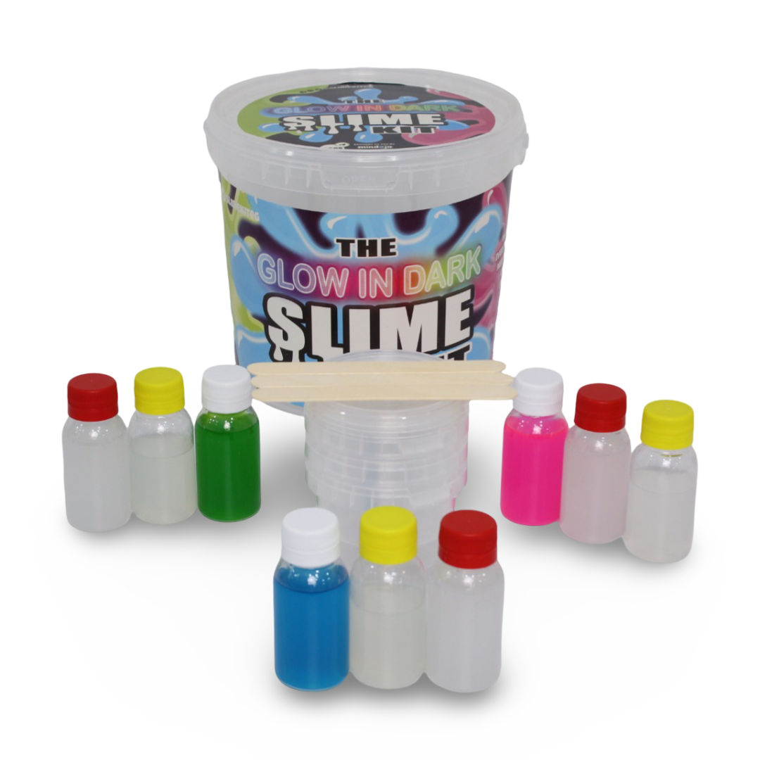 The Glow In The Dark Slime Kit - Toys