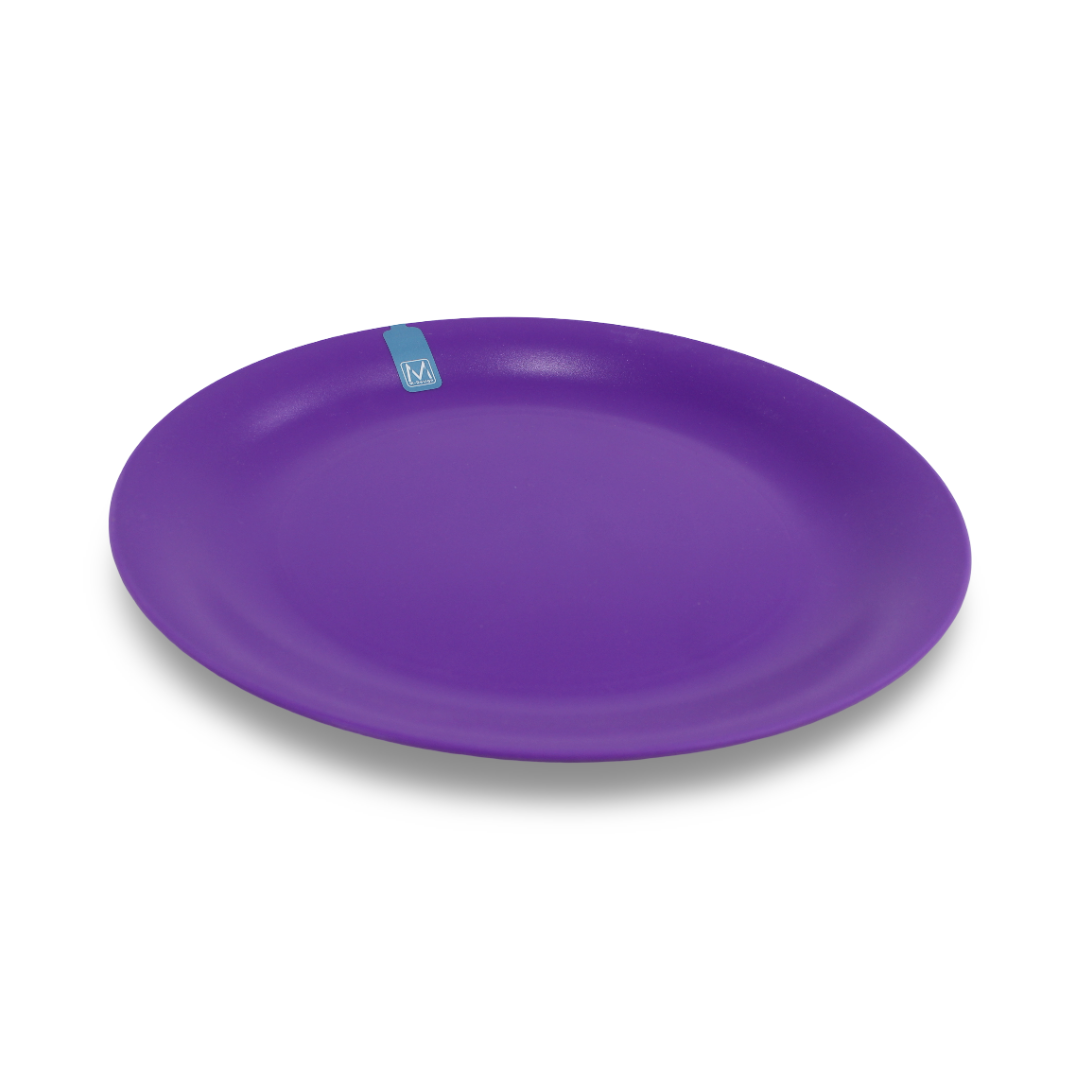 M-Design Lifestyle Plastic Serving Platter, 26 cm – Purple - Assortments - M Design