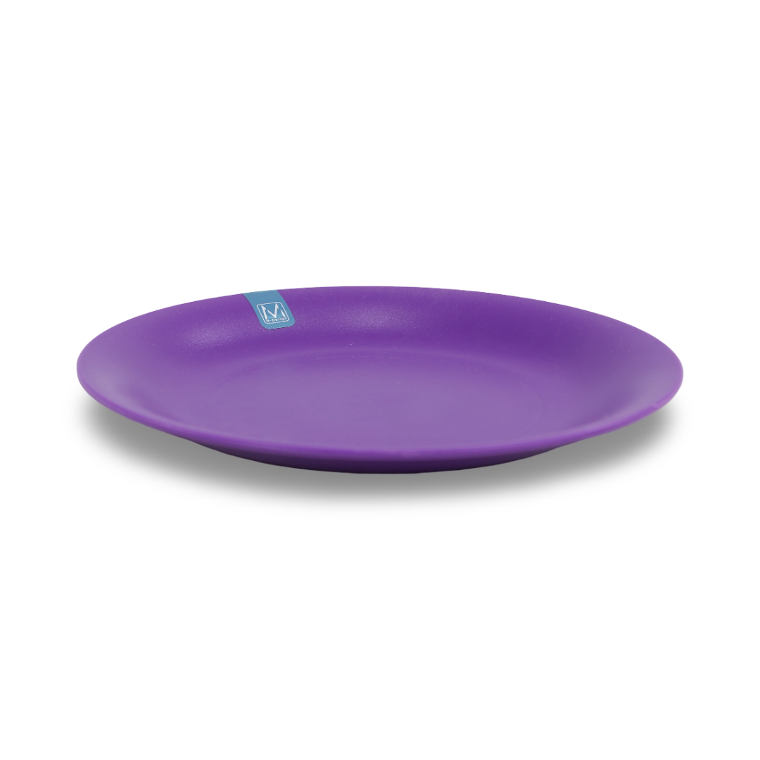 M-Design Lifestyle Plastic Serving Platter, 21 cm – Purple - Assortments - M Design