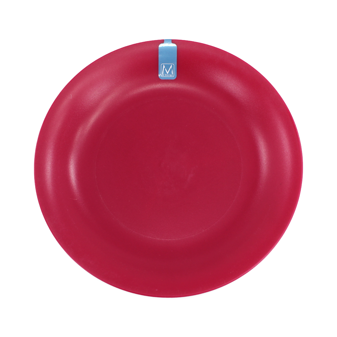 M-Design Lifestyle Plastic Serving Platter, 21 cm – Fuchsia - Assortments - M Design