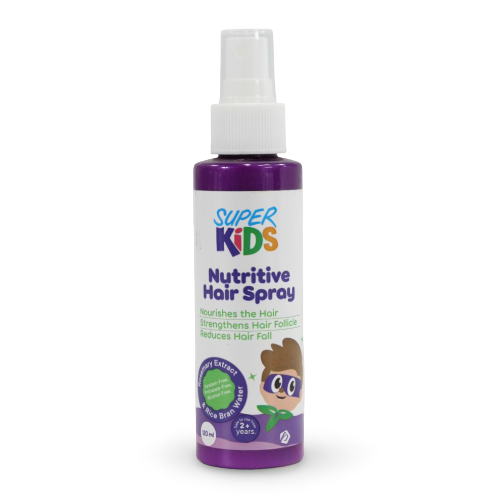 Superkids Nutritive Hair Spray – 120 ml - Baby Essentials - Super Kids