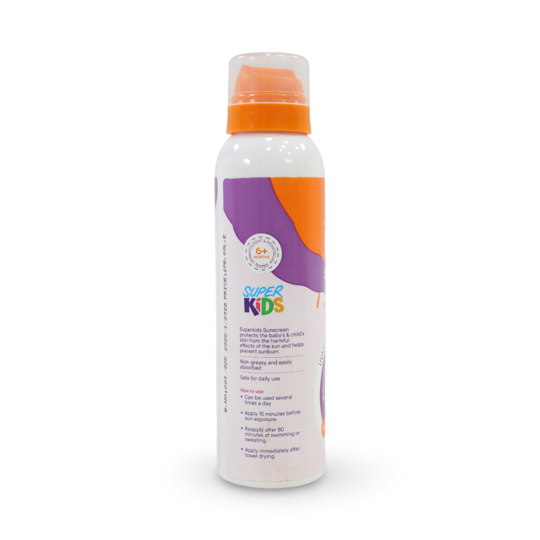 Super Kids Sunscreen Lotion Provides SPF 50+ Protection