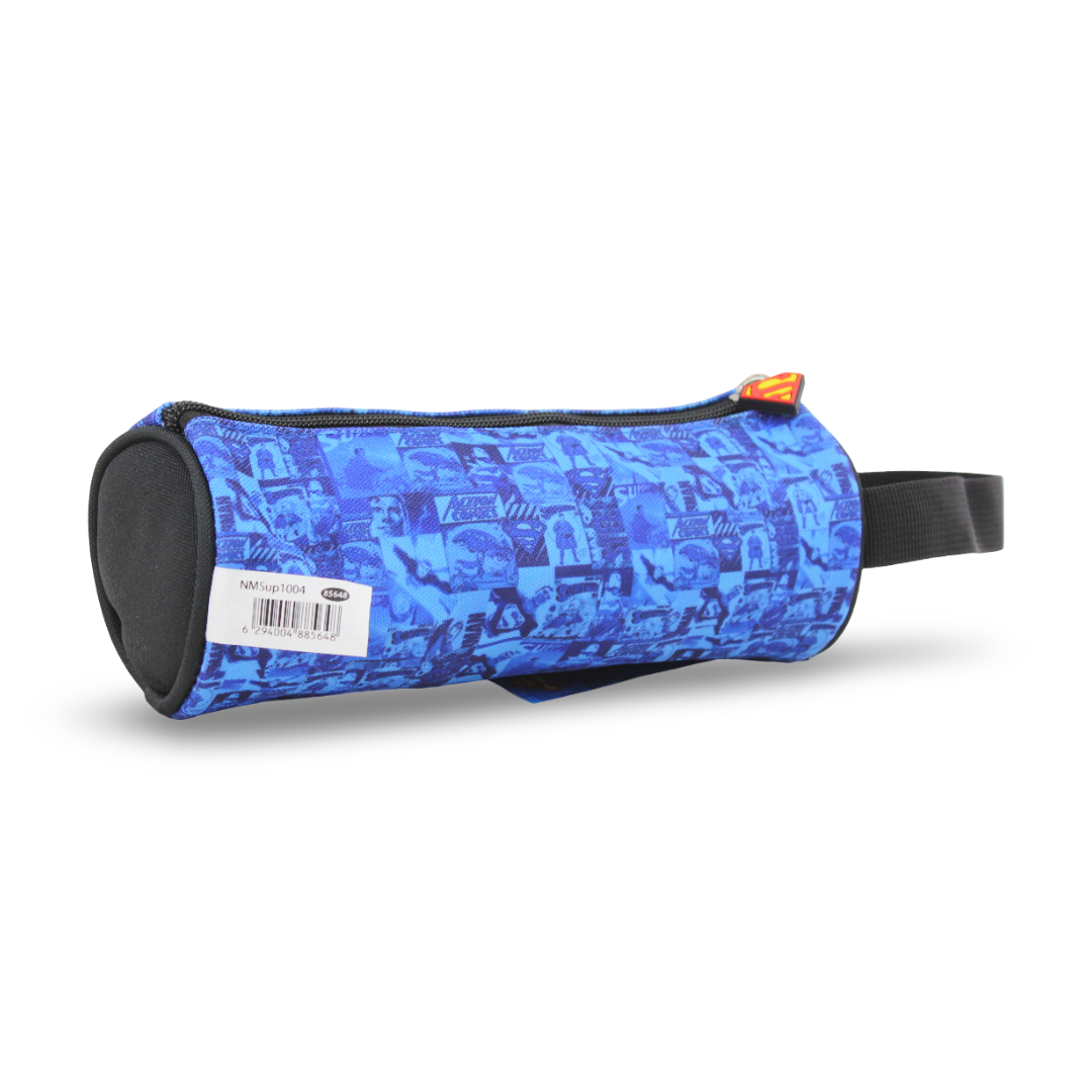 Superman Round Pencil Case