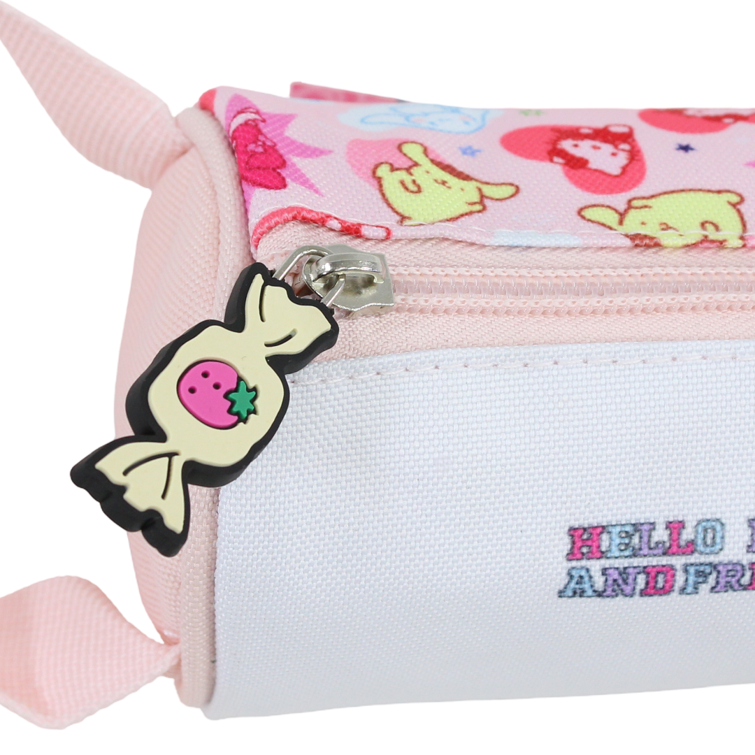 Kitty and Friends Round Pencil Case