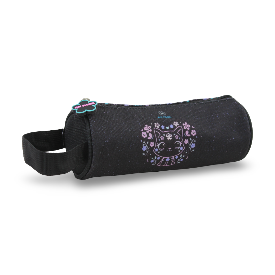 Meow Round Pencil Case - School - Nahdet Miser