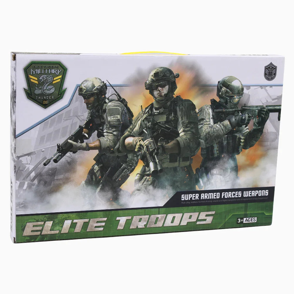 Military Force Elite Troops Set - 6 Pcs