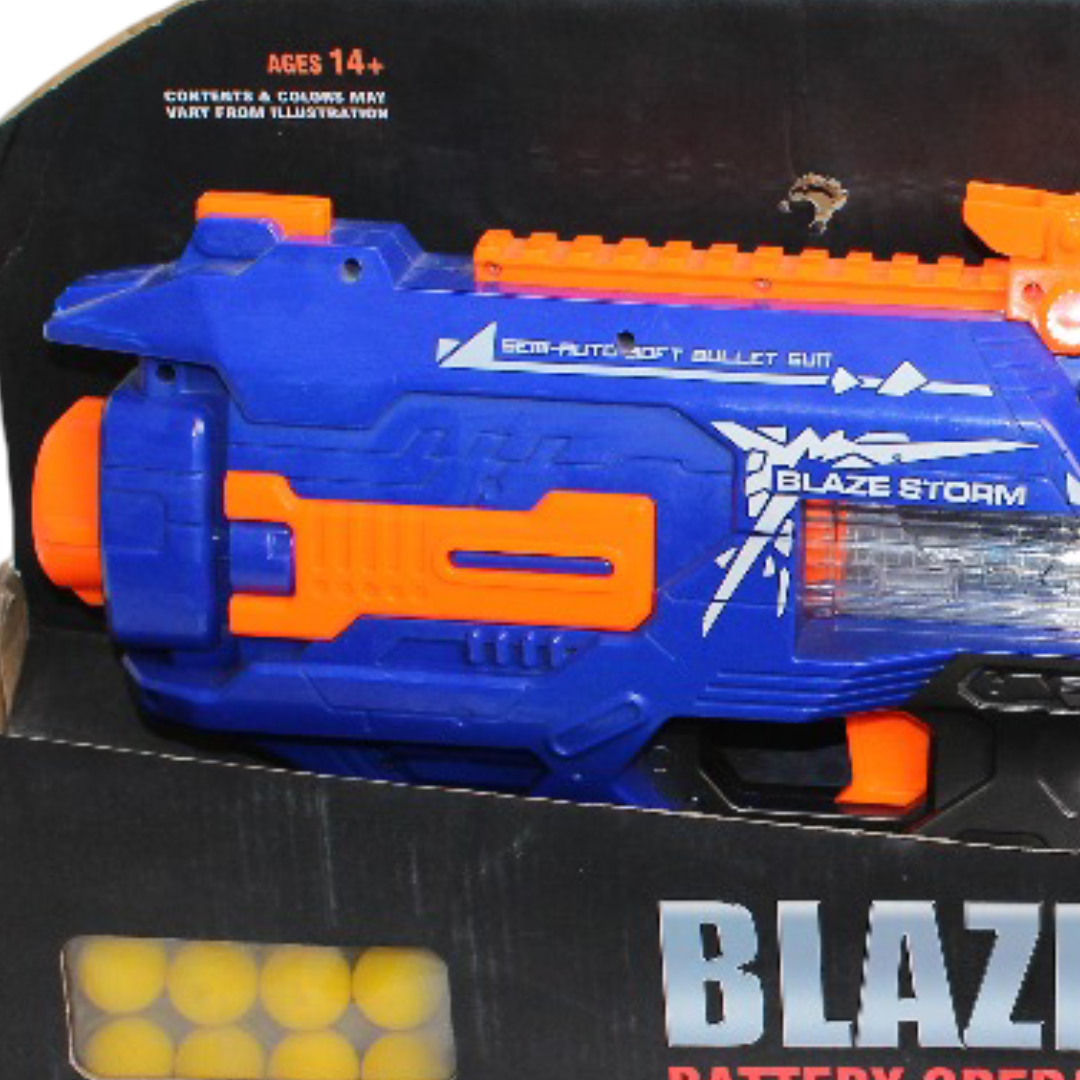 Blaze Storm Manual Soft Ball Gun