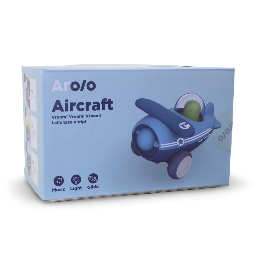 Arolo Baby Toys Mini Friction Powered Aircraft