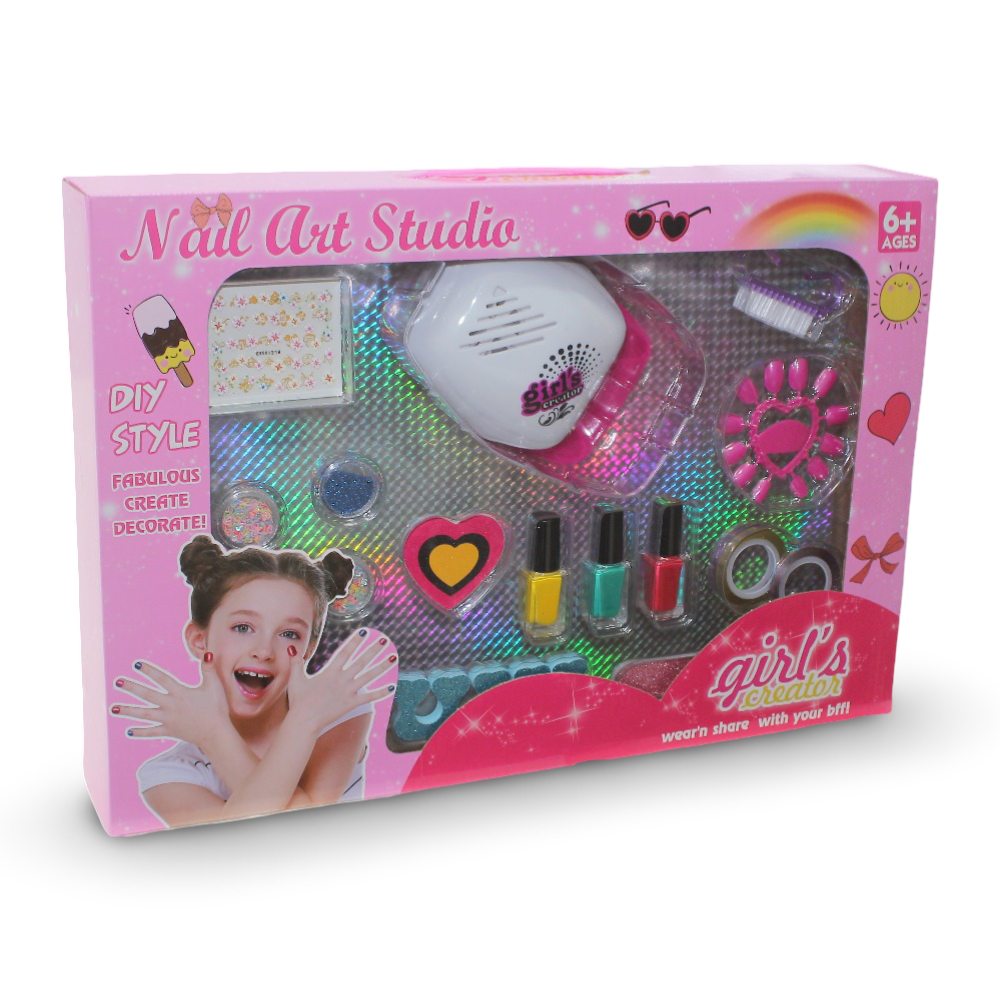 Girls Fashion Nail Art Studio - Toys - OKO