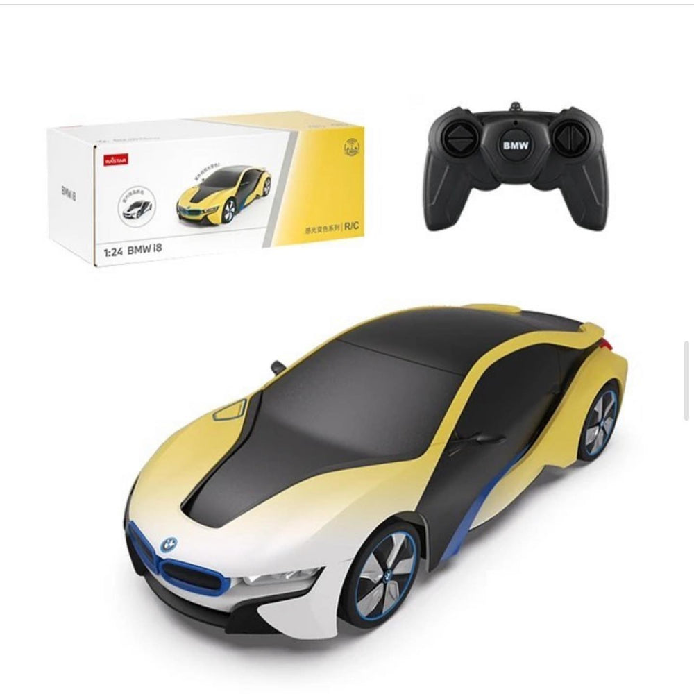 Rastar 1:24 Scale RC BMW i8 UV-Sensitive