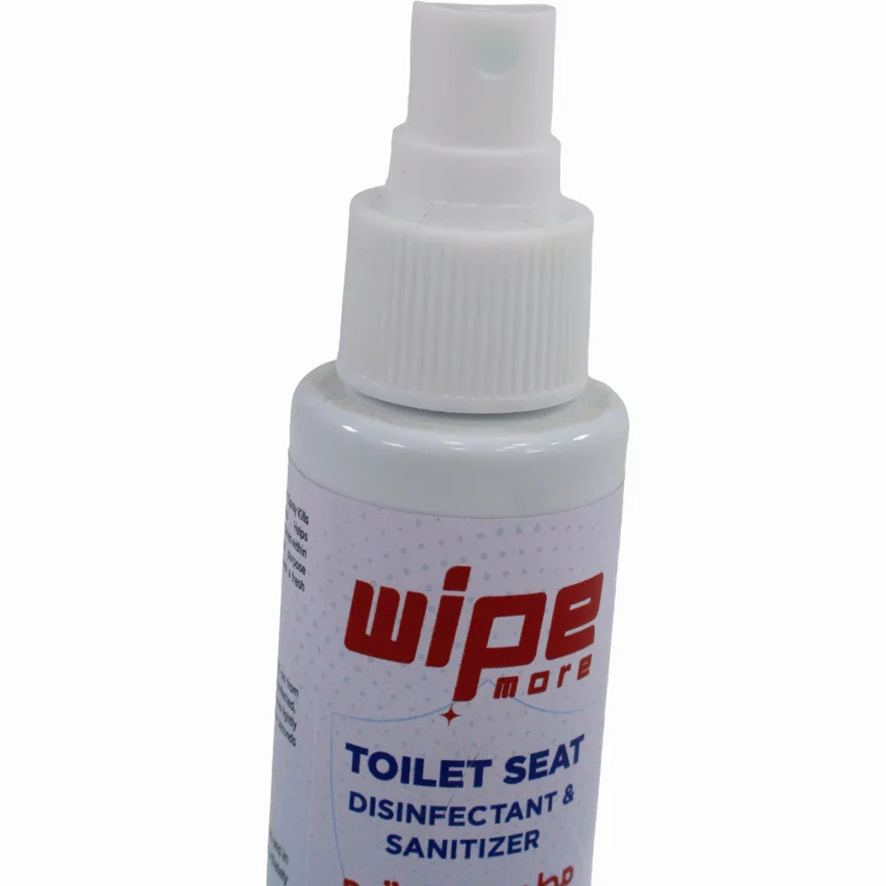 Wipe More Toilet Seat Disinfectant & Sanitizer – 100ml