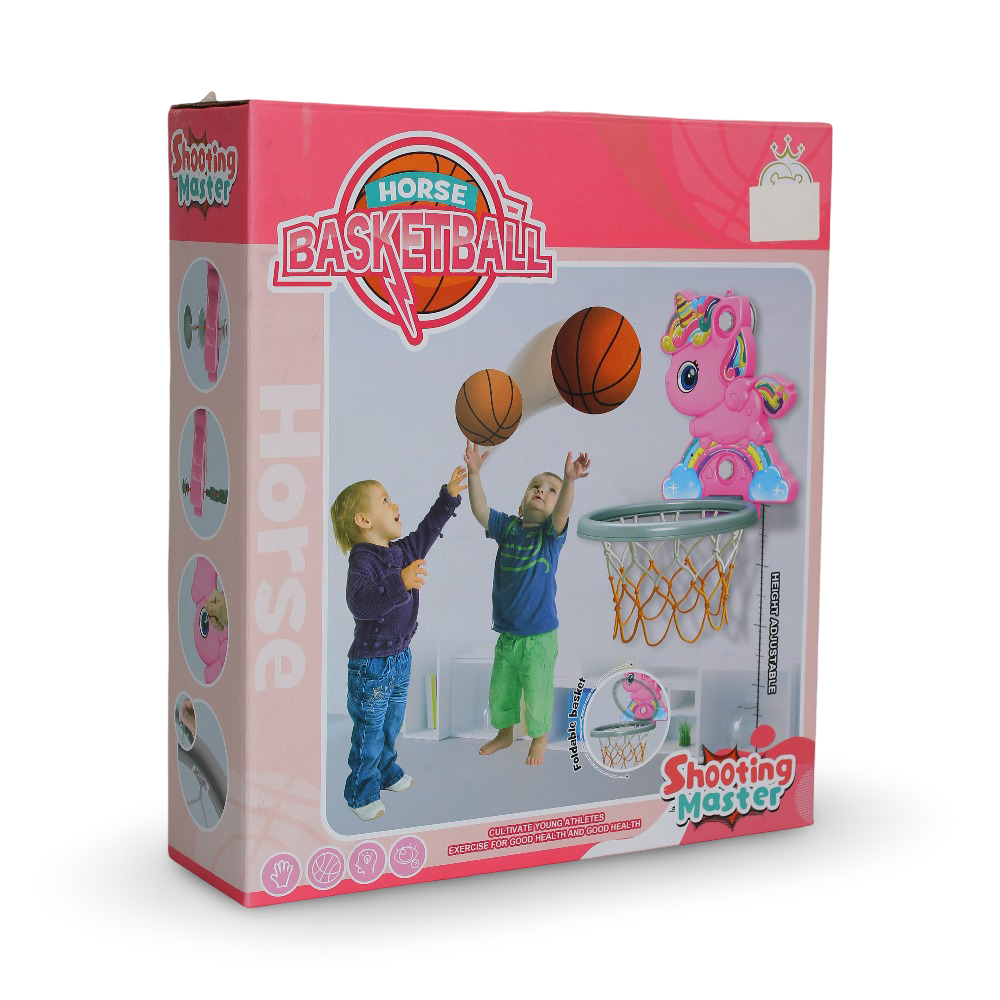 Shooting Master Unicorn Basketball Stand - Toys - OKO