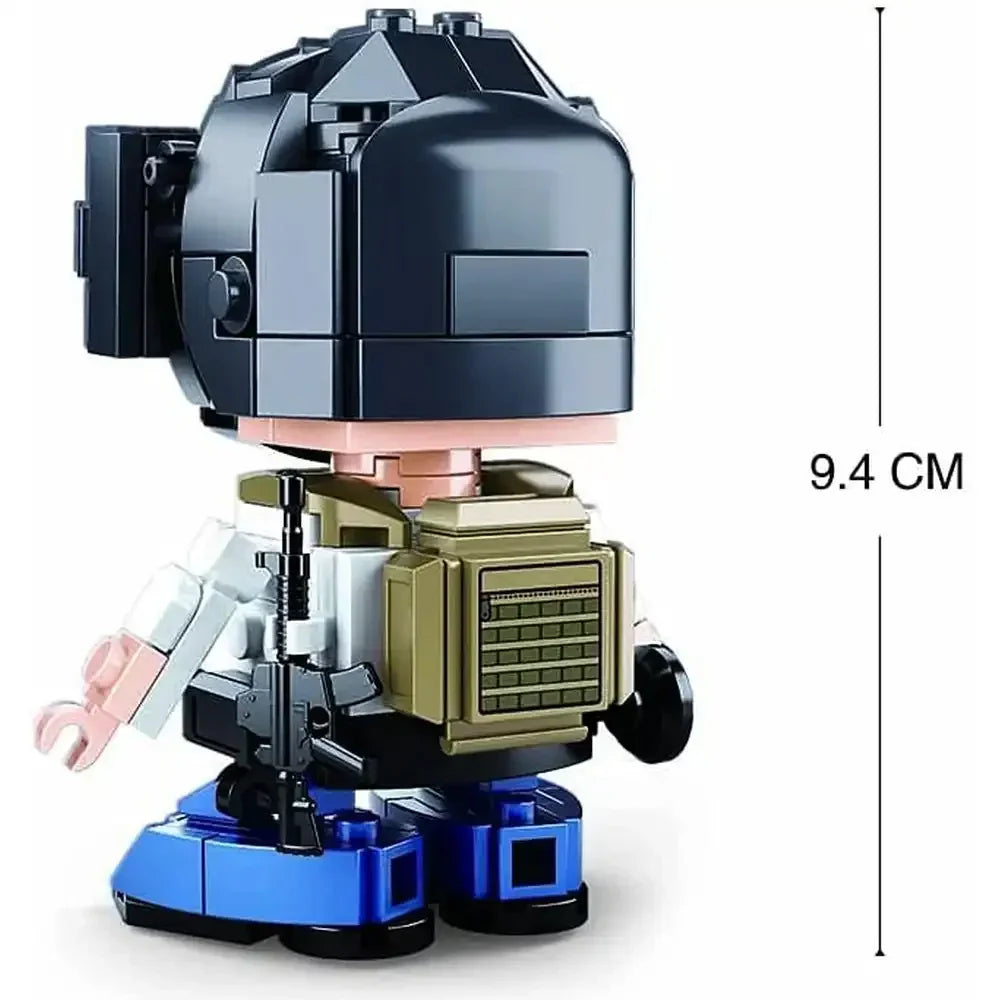 Sluban Qbricks Pubg Model Bricks Set - 193 Pcs