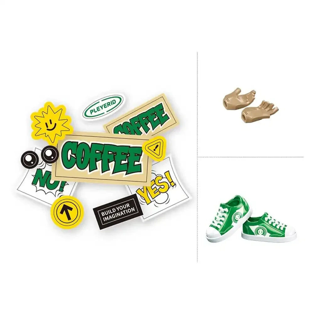 Sluban Pleyerid Beverage Man Display