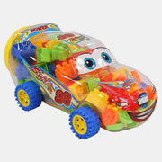 Building Blocks in a Car Jar