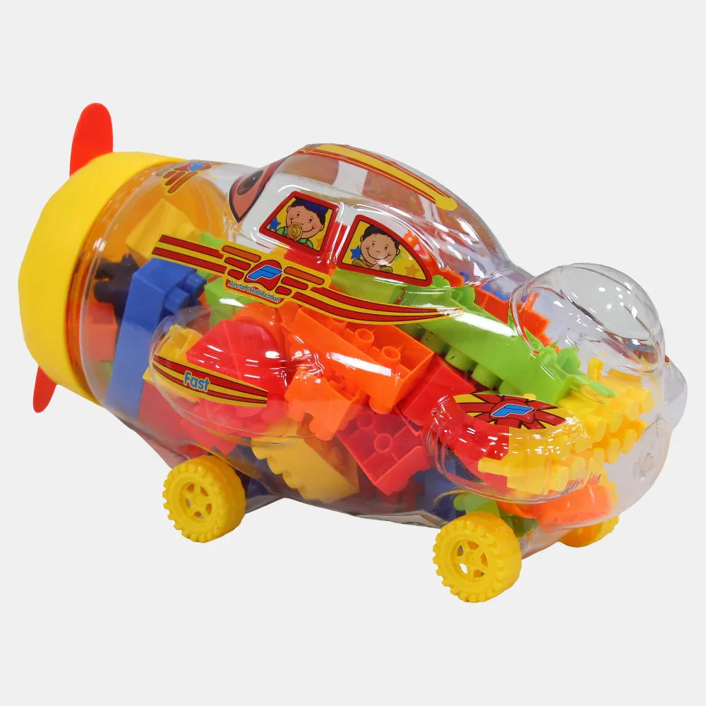 Building Blocks in a Plane Jar