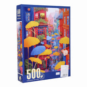 Colorful Town Puzzle - 500 Pieces