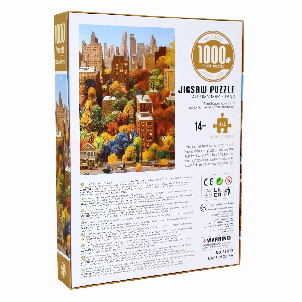 Autumn Maple Land Puzzle - 1000 Pieces
