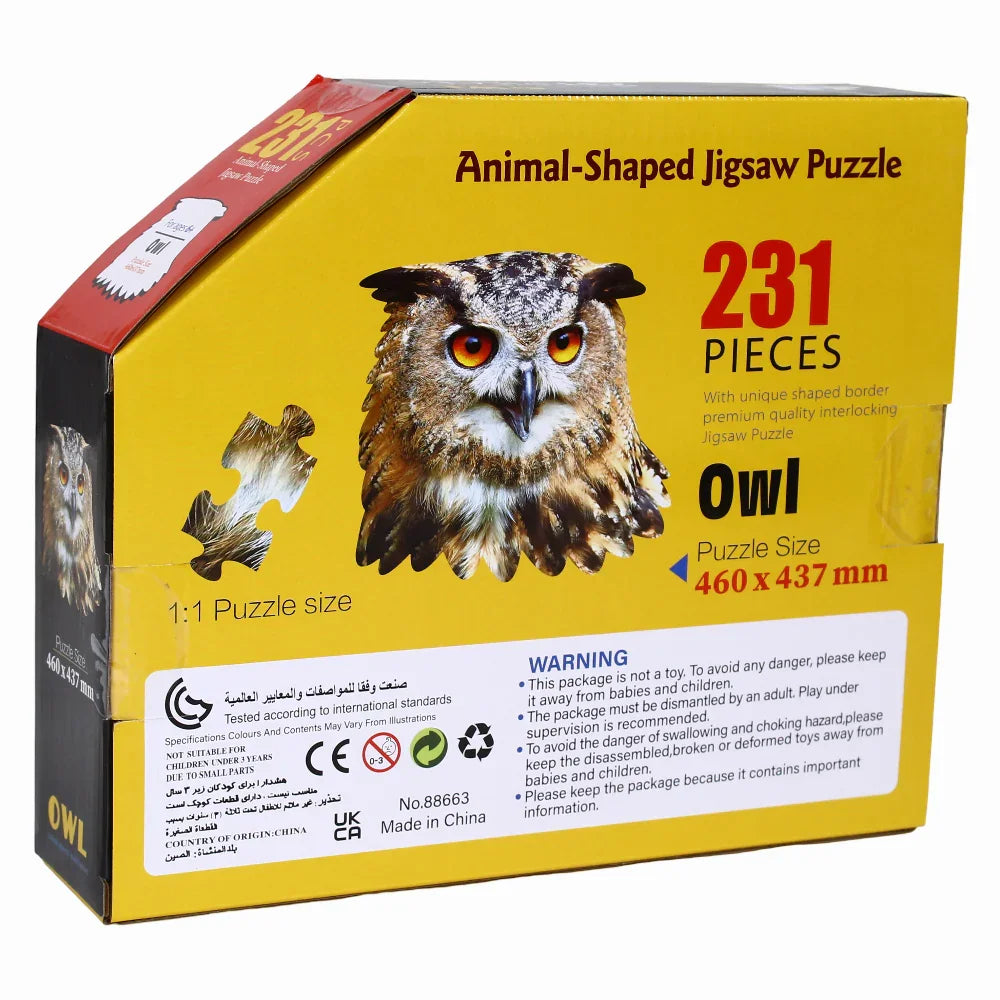 Owl Puzzle - 231 Pieces