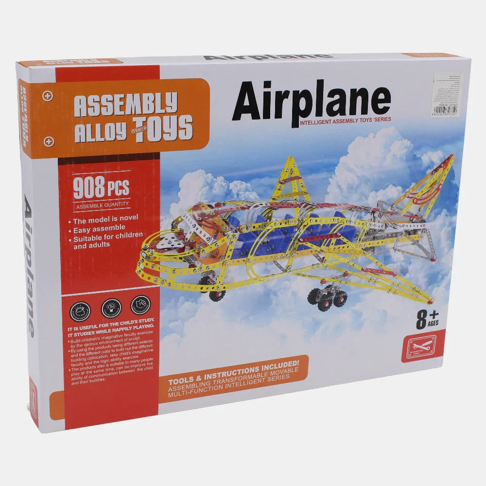 DIY Assembling Aircraft Toy - 908 Pcs