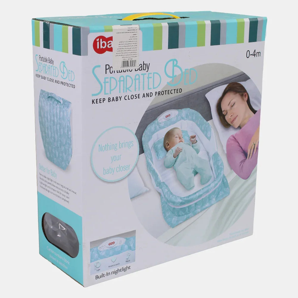 Portable Separate Bed Multifunctional Music Light Crib