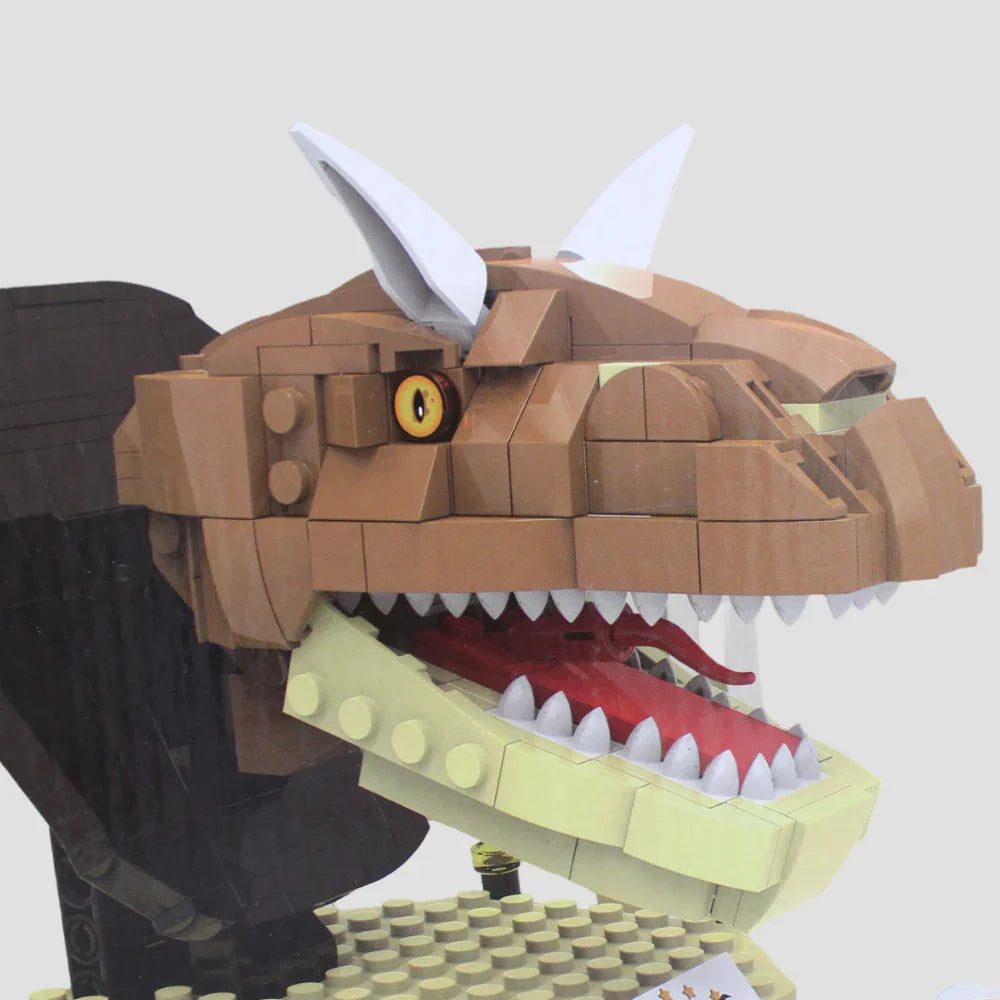 Jurassic Dinosaur Carnotaurus Building Blocks - 306 Pcs