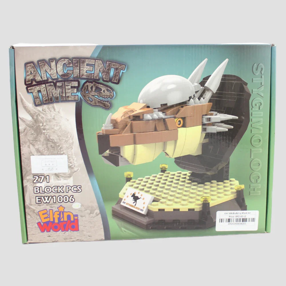 Jurassic Dinosaur Stygimoloch Building Blocks - 271 Pcs