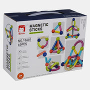Magnetic Toy Set – 60 Pieces
