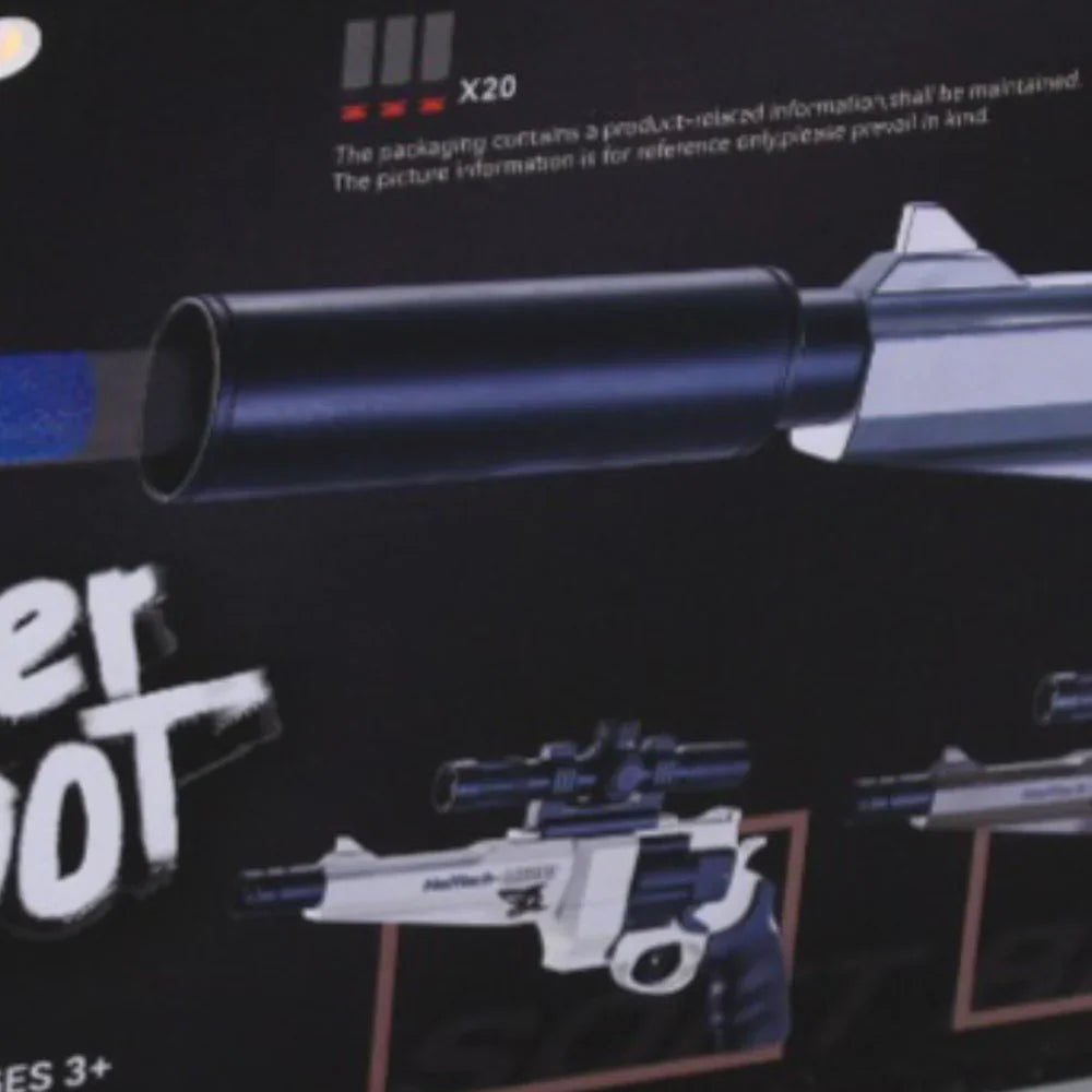 Foam Bullet Gun Toy – Safe & Fun Toy for Kids