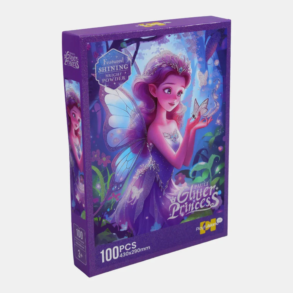Glitter Princess Jigsaw Puzzle – 100 Pieces