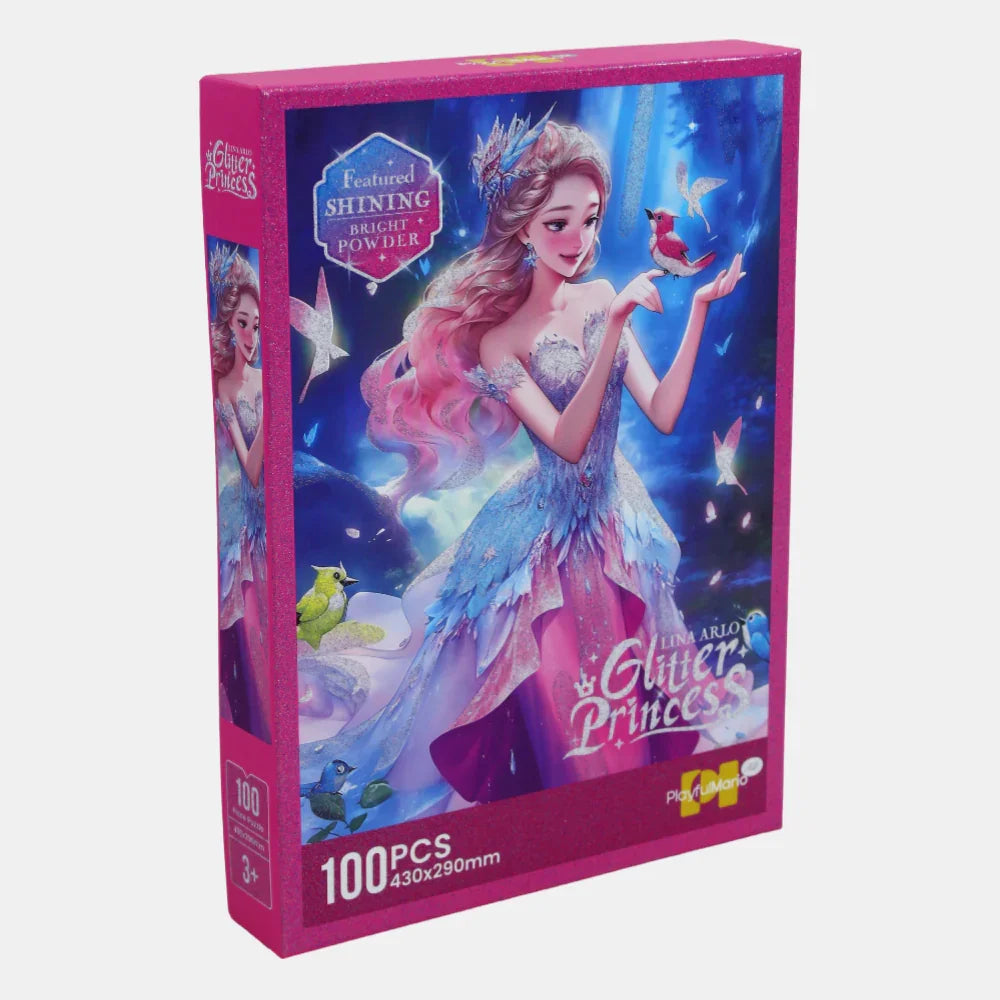 Glitter Princess Jigsaw Puzzle – 100 Pieces