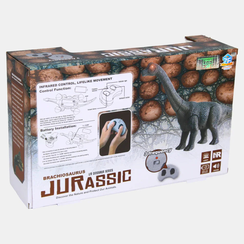 Remote Controlled Bronze Dinosaur Toy