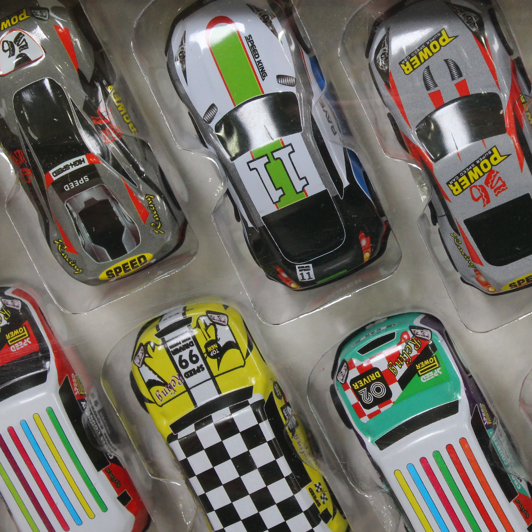 Die-cast Alloy Metal Model Car Toy Set – 48 Pcs
