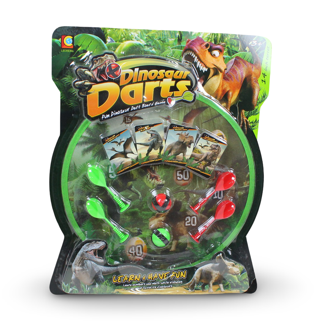 LeCheng Dinosaur Dart Board Set - Toys