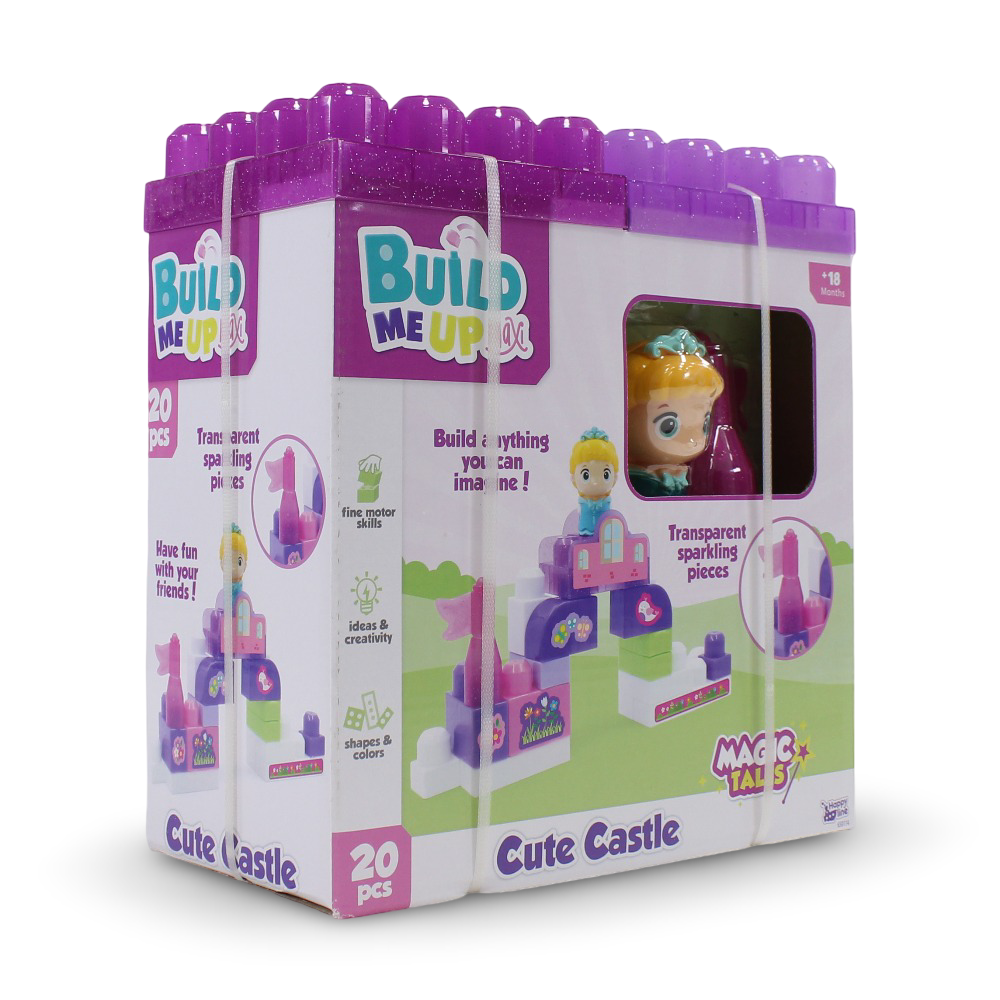 Build Me Up Max – Cute Castle (20 Pieces) - Toys - OKO