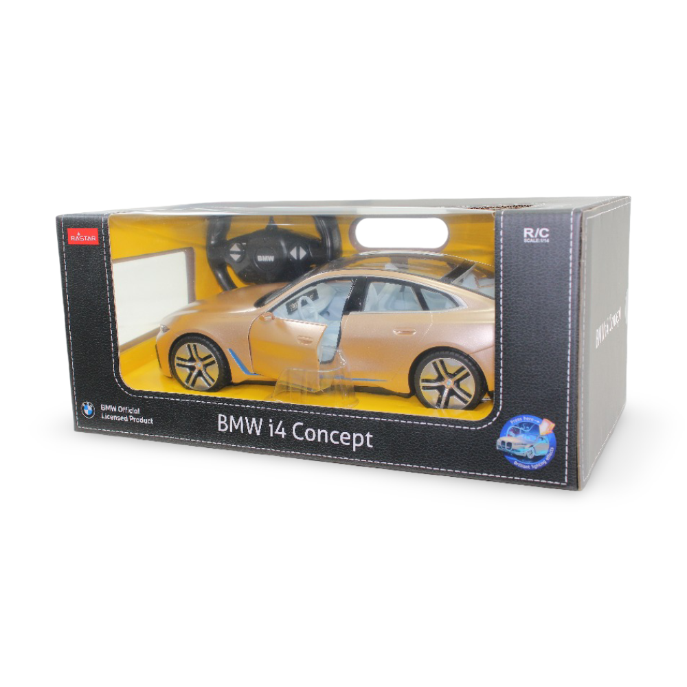 Rastar 1:14 Scale Remote Control BMW i4 Concept Car