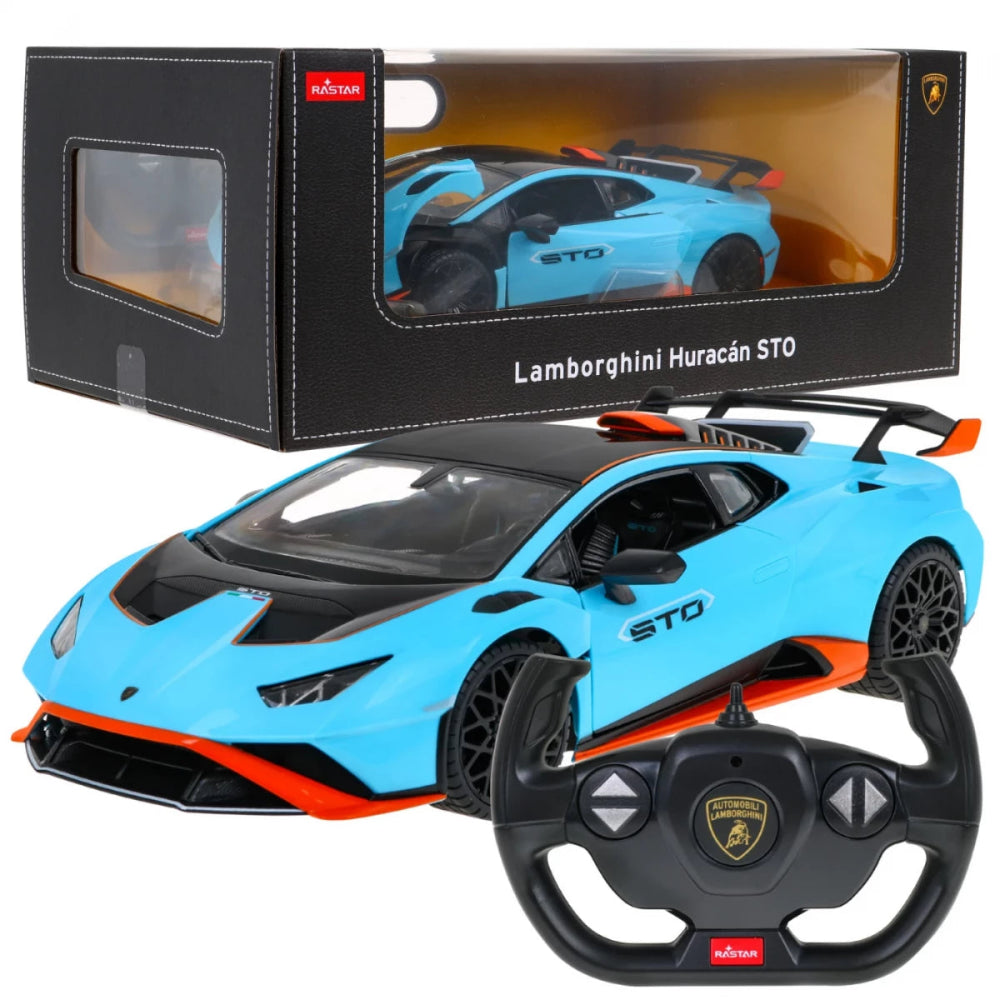 Lamborghini Huracán STO Remote Control Car – 1:14 Scale - Toys - Rastar
