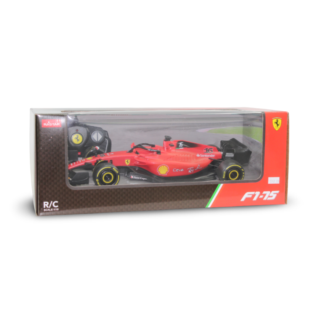 Rastar 1:18 Scale RC Ferrari F1-75 – Red