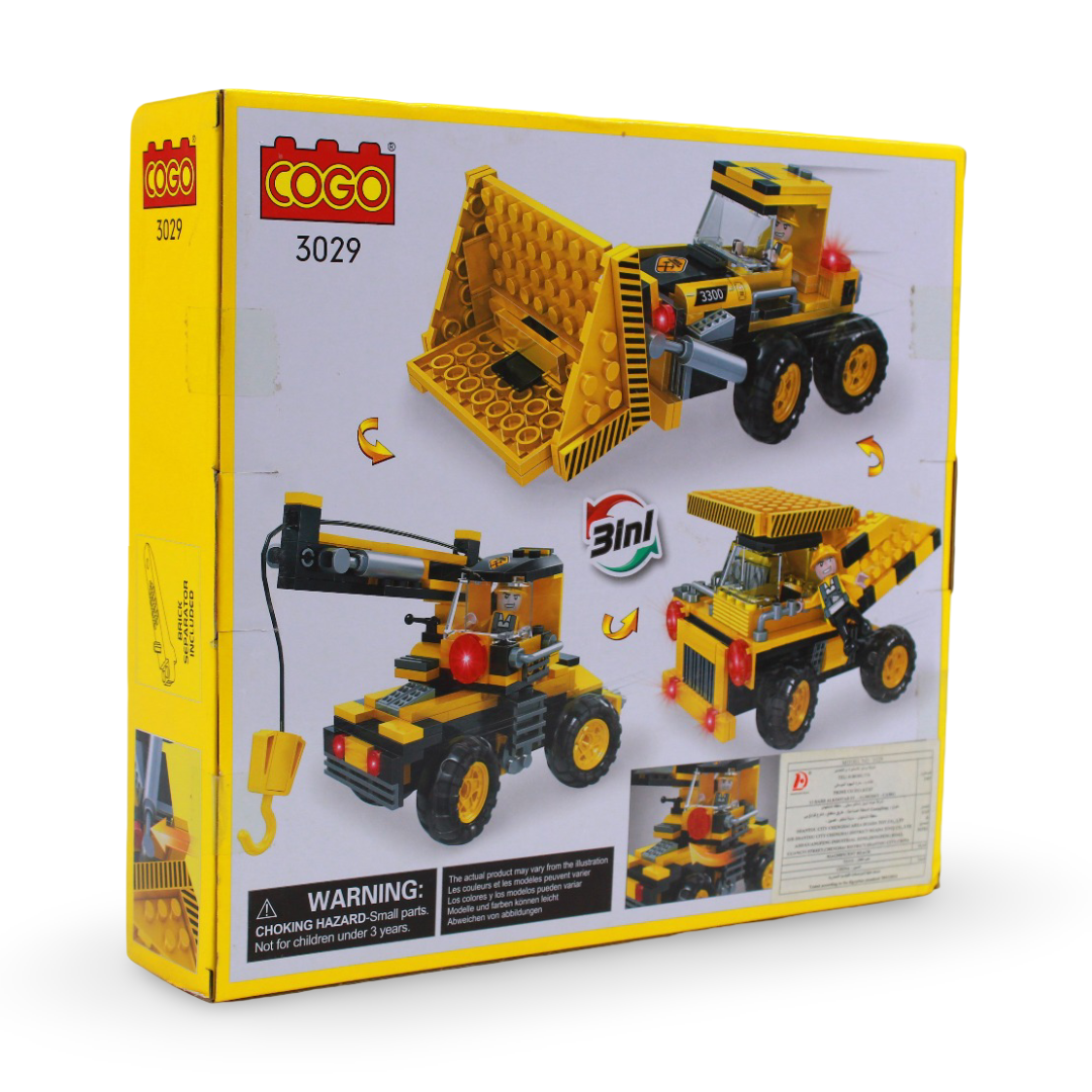 Cogo "Creative Player" Building Block Set – 220 Pcs