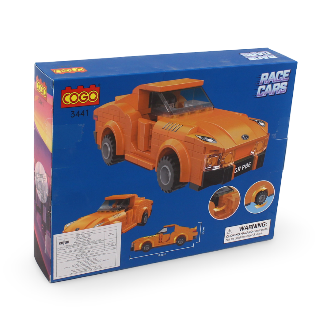 Cogo Racing Series Building Block Set – 186 Pcs