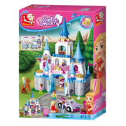 Sluban Girls Dream Sapphire Romantic Castle Building Blocks Set - 815 Pcs