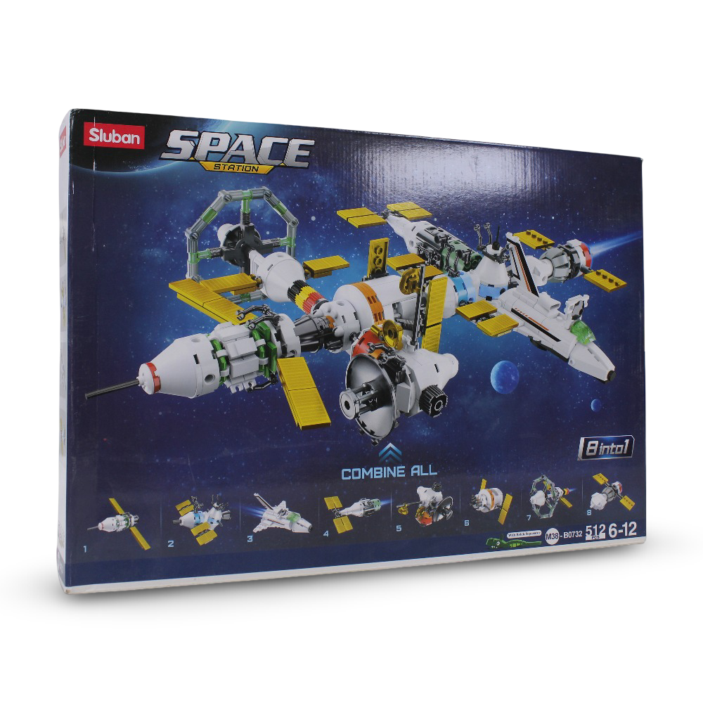 Sluban International Space Station Building Blocks Set - 512 Pcs