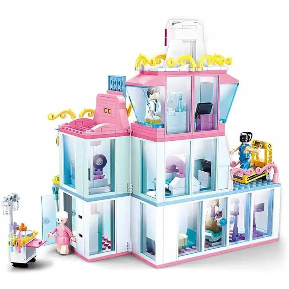 Sluban Girls Dream Hospital Building Blocks – 459 Pieces