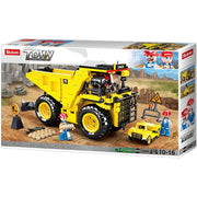 Sluban Town Construction Big Mine Wagon Building Blocks – 416 Pieces