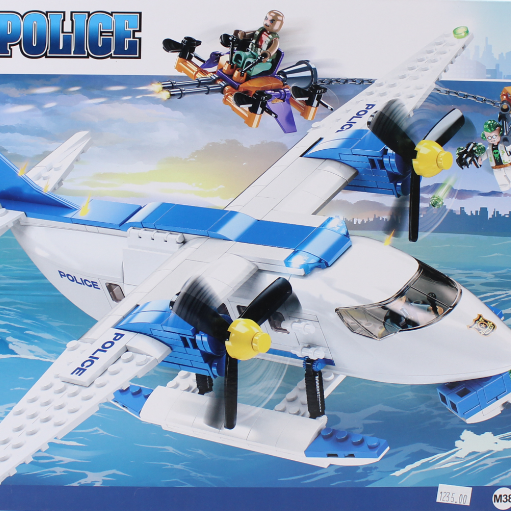 Sluban Police Manhunt By Air - 380Pcs