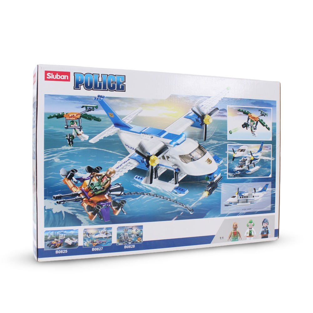 Sluban Police Manhunt By Air - 380Pcs