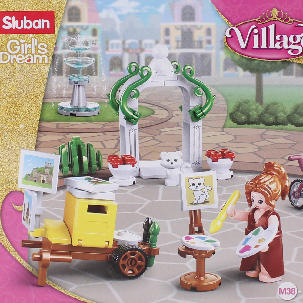 Sluban Girls Dream Park Building Set - 114 Pcs
